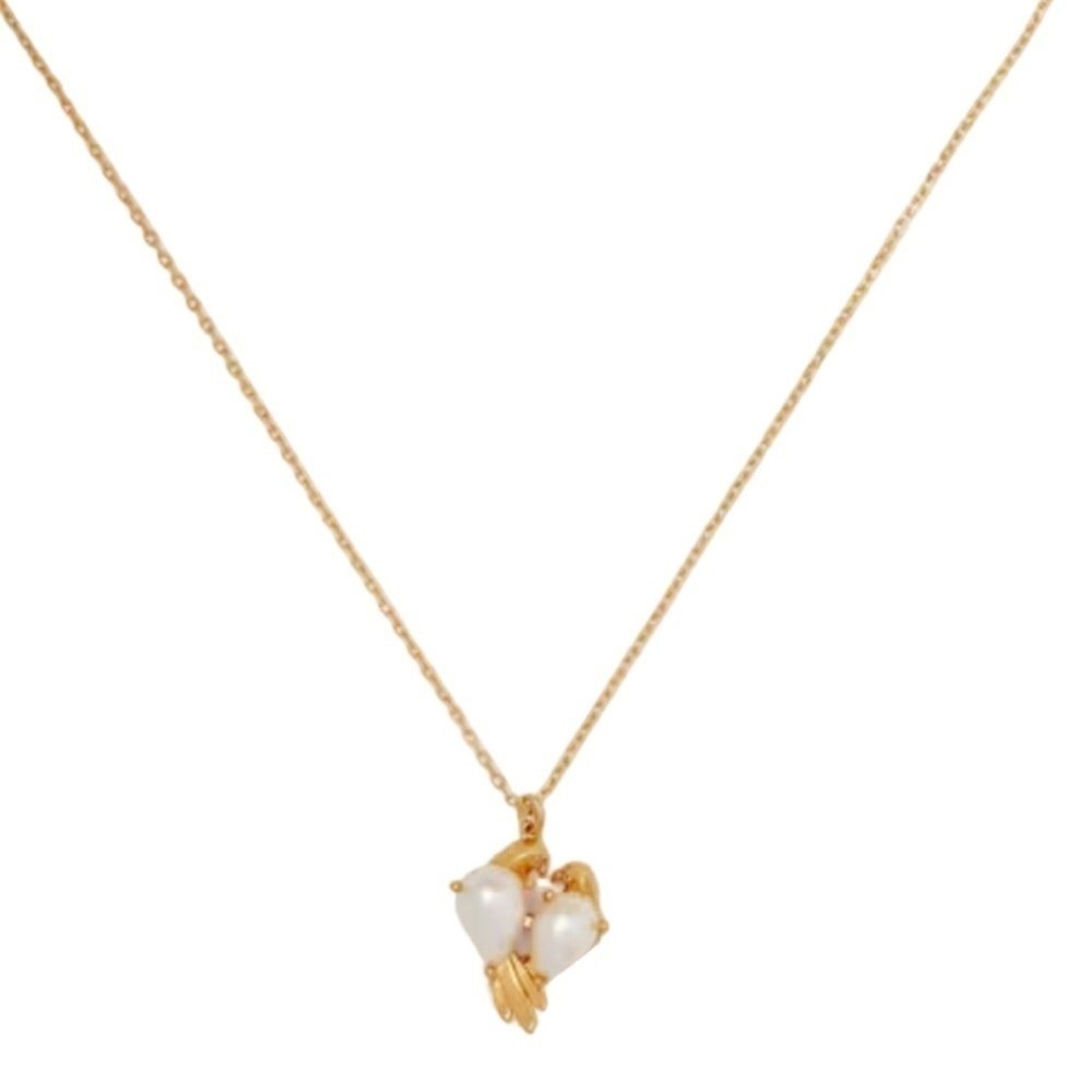 KATE SPADE • Spring Scene Love Bird Pearl Necklace